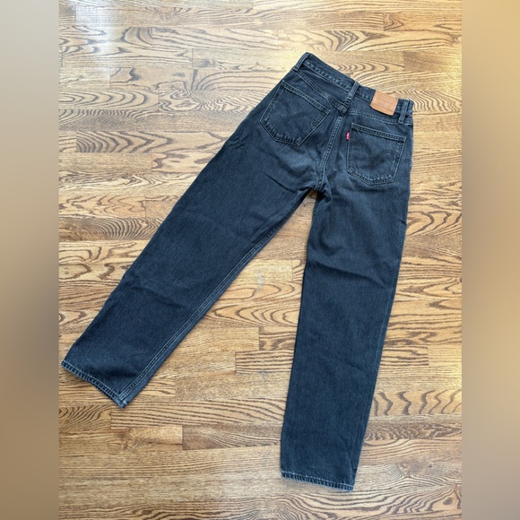 Levi’s Black High-Waisted Dad Jeans - Picture 3 of 7